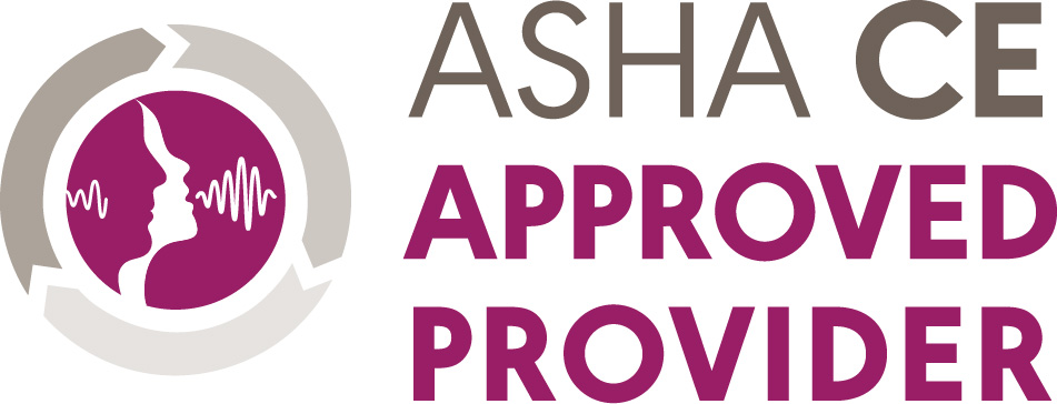 ASHA CE Approved Provider